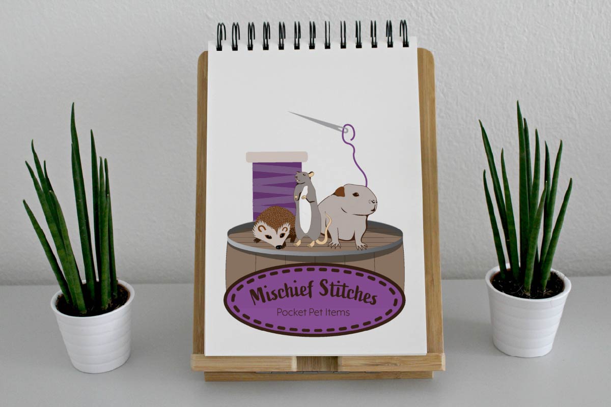 Mischief Stitches Full Logo